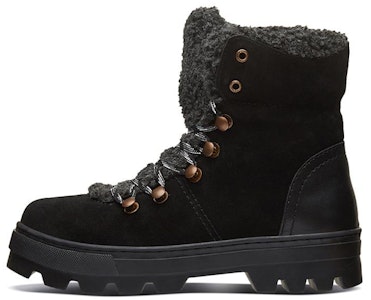 (W) スケッチャーズ モダンコンフォートブーツ (黒・フリース) 44664-BLK Buy (W) スケッチャーズ モダンコンフォートブーツ (黒・フリース) 44664-BLK
