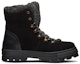 Order (W) Skechers Boots 'Black Lace-Up Fleece' Kenyamanan Modern 44664-BLK