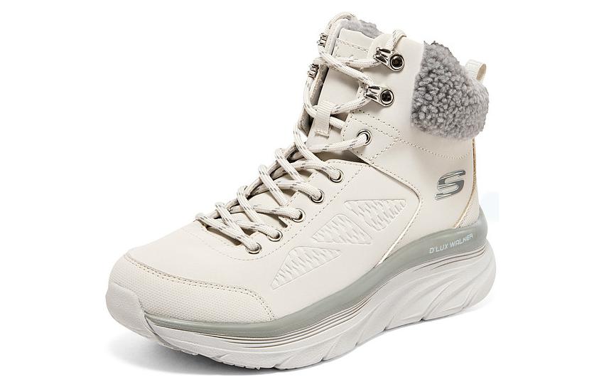 Lookbook (W) Skechers Keselesaan Moden D'LUX Walker 'Beige Hijau' 167389-LTGY