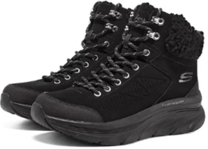 (W) 斯凯奇现代舒适D'LUX Walker“黑色” 167389-BBK Lookbook (W) 斯凯奇现代舒适D'LUX Walker“黑色” 167389-BBK