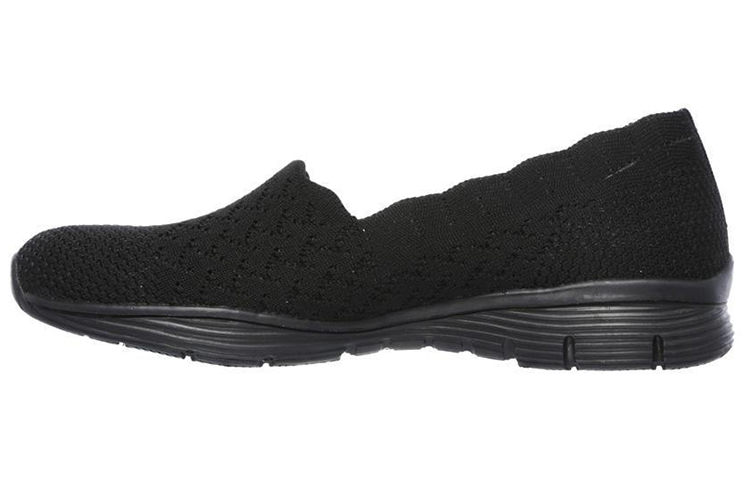 (Women) Skechers Modern Comfort Slip-on Shoes 'Triple Black' 49481-BBK