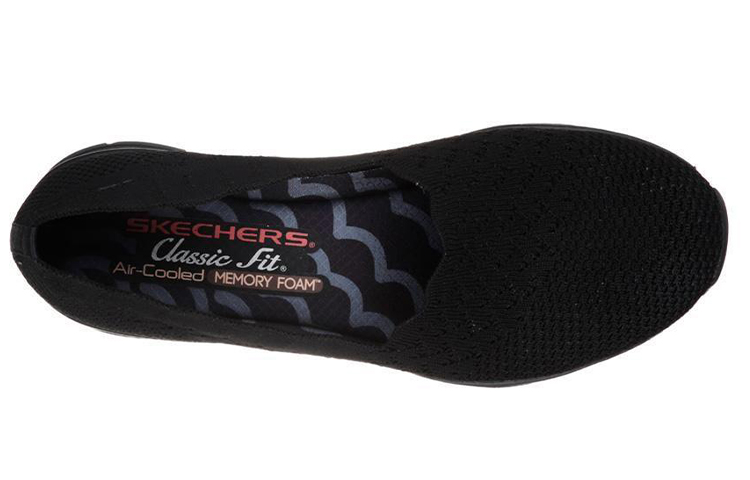 Lookbook (Women) Skechers Modern Comfort Slip-on Shoes 'Triple Black' 49481-BBK