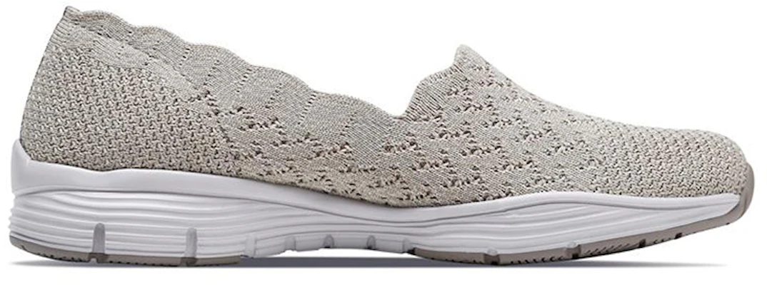 (W) Skechers Confort Moderne Chaussures Sans Lacets Ivoire 49481-NAT Order (W) Skechers Confort Moderne Chaussures Sans Lacets Ivoire 49481-NAT