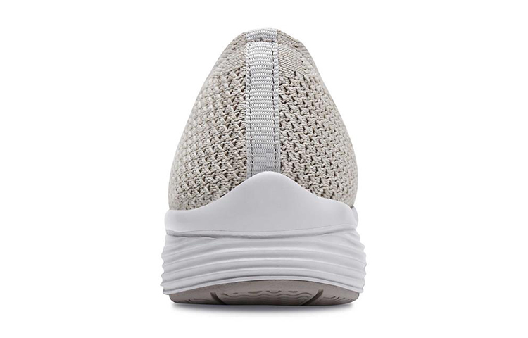 Shop (W) Skechers Confort Moderne Chaussures Sans Lacets Ivoire 49481-NAT