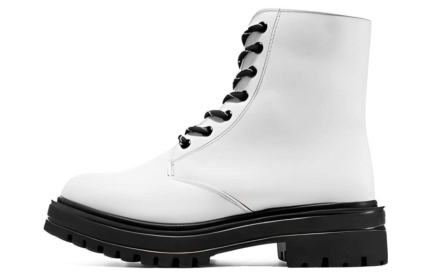 (Women) Skechers Modern Comfort Winter 'White Black' 167557-WHT
