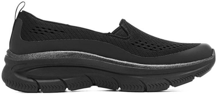 (W) 스케쳐스 모던 들럭스 슬립온 스니커즈 '블랙 화이트' 158579-BBK Order (W) 스케쳐스 모던 들럭스 슬립온 스니커즈 '블랙 화이트' 158579-BBK