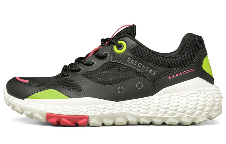 (Women) Skechers Monster 'Black Green' 155376-BKMT