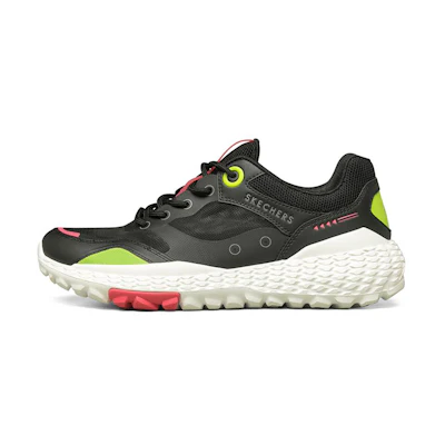 (W) Skechers Monster 'Black Green'
