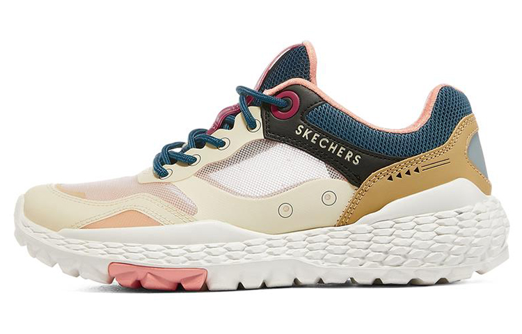 (Women) Skechers Monster Low-Top Running Shoe 'Retro Beige Mix' 155376-WMLT