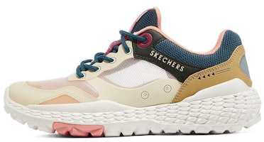 (Women) Skechers Monster Low-Top Running Shoe 'Retro Beige Mix' 155376-WMLT (Women) Skechers Monster Low-Top Running Shoe 'Retro Beige Mix' 155376-WMLT