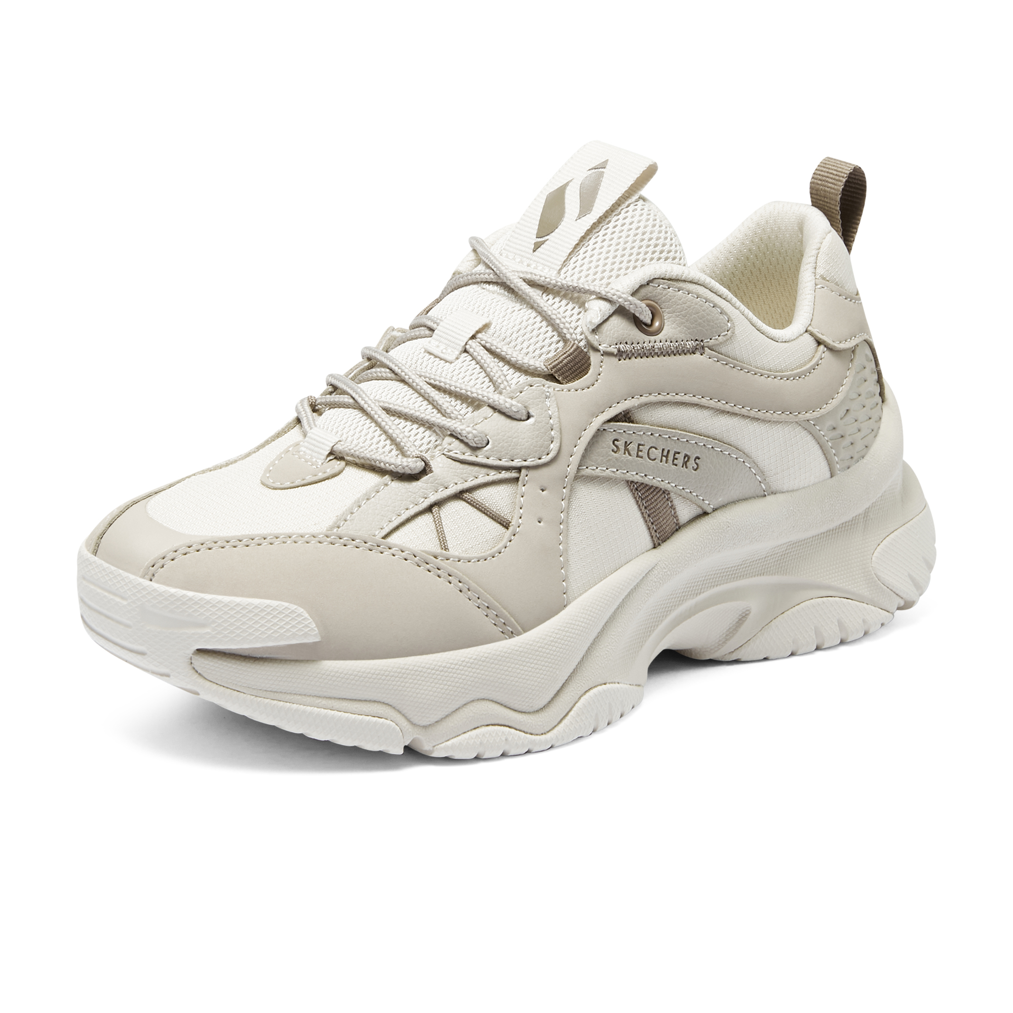 Lookbook (W) 斯凯奇 MOONHIKER '多功能舒适 浅灰色' 177590-OFWT