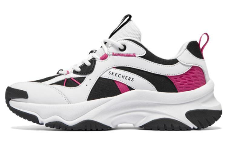 (Women) Skechers Moonhiker 'White Black Pink' 177590-WBK
