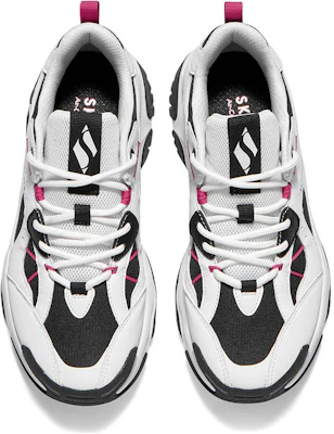 (W) Skechers Moonhiker ''Bianco Nero Rosa'' 177590-WBK Lookbook (W) Skechers Moonhiker ''Bianco Nero Rosa'' 177590-WBK
