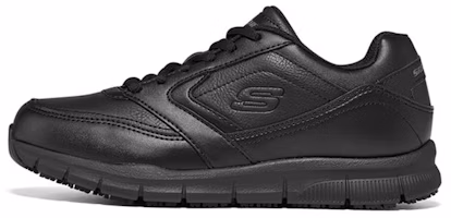 (Women) Skechers Work Relaxed Fit Nampa Wyola SR 'Black' 77235-BLK (Women) Skechers Work Relaxed Fit Nampa Wyola SR 'Black' 77235-BLK