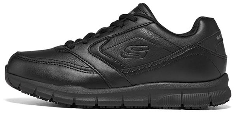 (Women) Skechers Work Relaxed Fit Nampa Wyola SR 'Black' 77235-BLK Buy (Women) Skechers Work Relaxed Fit Nampa Wyola SR 'Black' 77235-BLK
