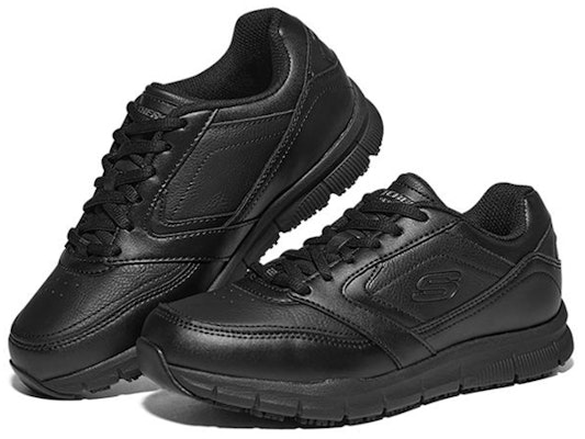 (Women) Skechers Work Relaxed Fit Nampa Wyola SR 'Black' 77235-BLK Lookbook (Women) Skechers Work Relaxed Fit Nampa Wyola SR 'Black' 77235-BLK
