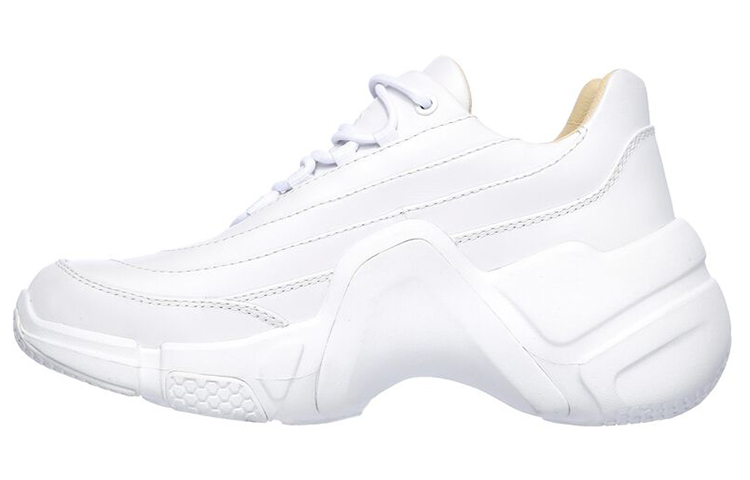 (Women) Skechers Neo Block 'White Low-Top' 68894-WHT