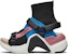 (W) Skechers Neo Block Sandal 'Hitam Biru Merah Jambu' 69315-BKMT