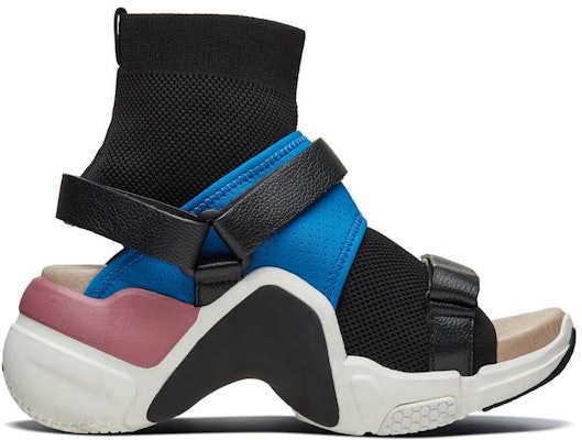 (Women) Skechers Neo Block Sandal 'Black Blue Pink' 69315-BKMT Order (Women) Skechers Neo Block Sandal 'Black Blue Pink' 69315-BKMT