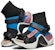 (W) Skechers Neo Block Sandal 'Hitam Biru Merah Jambu' 69315-BKMT