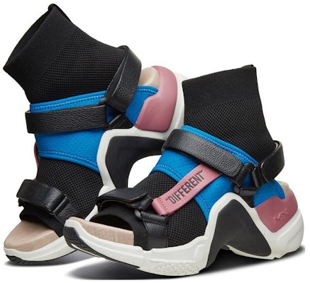 (W) Sandalia Skechers Neo Block 'Negro Azul Rosa' 69315-BKMT Lookbook (W) Sandalia Skechers Neo Block 'Negro Azul Rosa' 69315-BKMT
