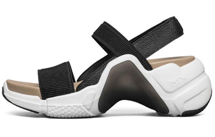 (Women) Skechers Neo Block Sandals Black 133011-BLK