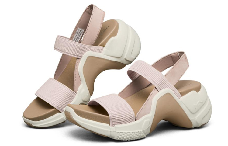 Lookbook (W) Skechers Neo Block Sandal Merah Jambu 133011-PNK