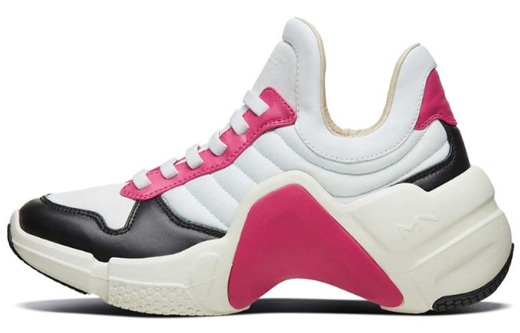 (Women) Skechers Neo Block Sports Shoes White/Pink 68893-WPK