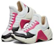 Lookbook (W) Scarpe Sportive Skechers Neo Block Bianco/Rosa 68893-WPK