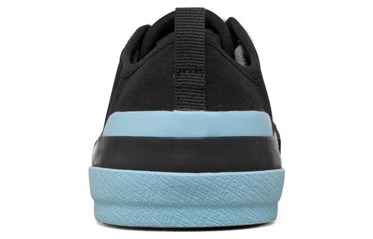 Lookbook Skechers 新月 防滑減震耐磨 低筒 板鞋 女款 黑藍色