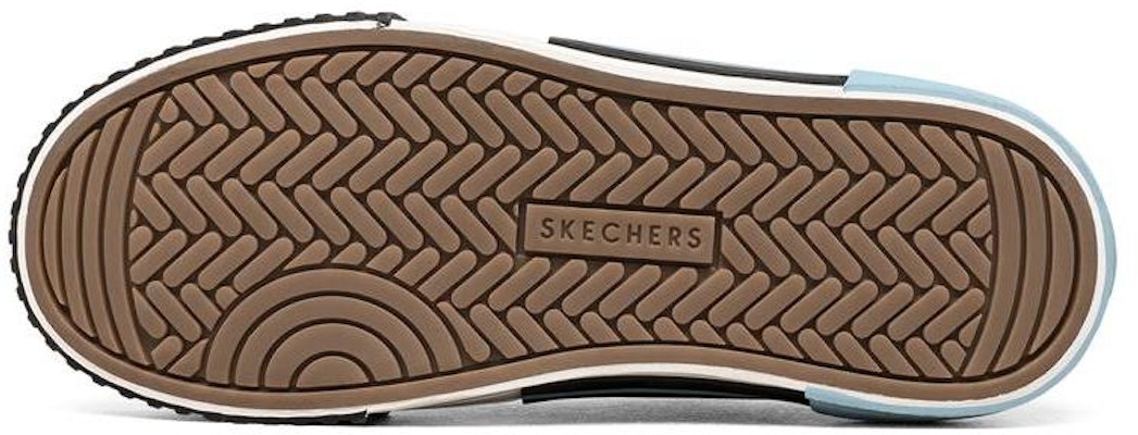 (W) Skechers New Moon 'Hitam Biru' 155389-BKBL Shop (W) Skechers New Moon 'Hitam Biru' 155389-BKBL