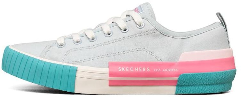 (W) Skechers New Moon 'Putih Teal Pink' 155389-BLPK Buy (W) Skechers New Moon 'Putih Teal Pink' 155389-BLPK