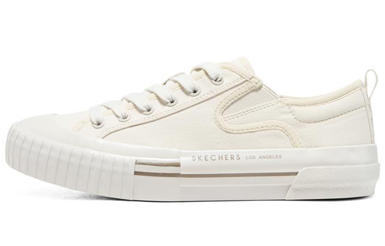 (Women) Skechers New Moon 'White' 155660-OFWT