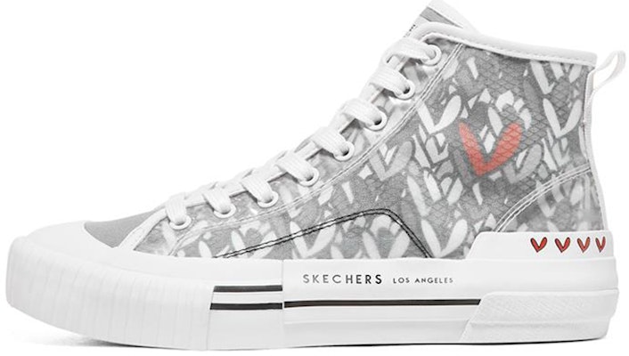 (W) Skechers New Moon 'Putih Kelabu Merah Jambu' 155514-WGY Buy (W) Skechers New Moon 'Putih Kelabu Merah Jambu' 155514-WGY