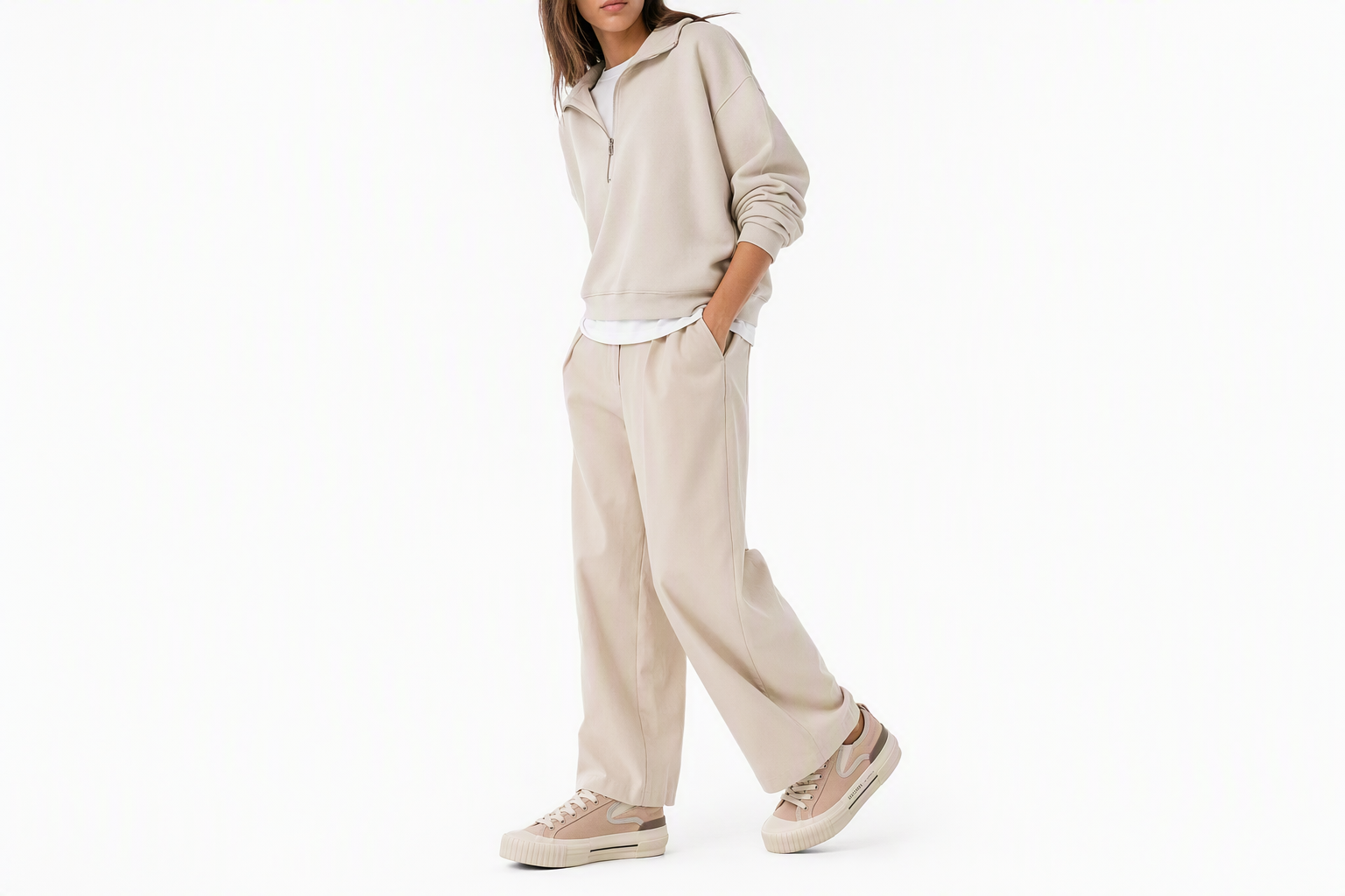 Order (W) 斯凯奇 新月低帮帆布鞋 棕色 155391-TAN