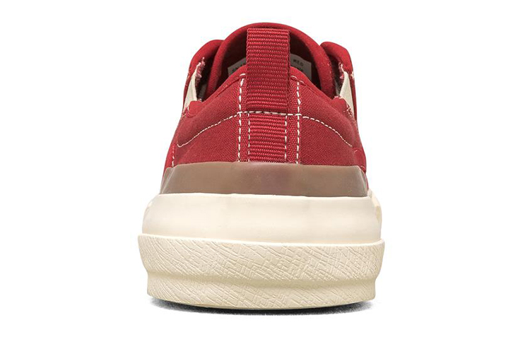 Shop (W) Baskets Skechers New Moon Rouge Basse en Toile 155391-RED