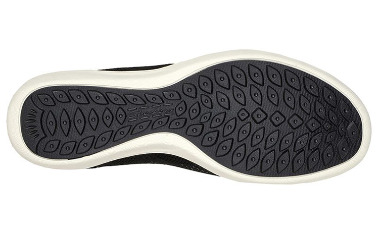 Purchase (Women) Skechers Newbury St 'Black Slip-On' 100177-BKW