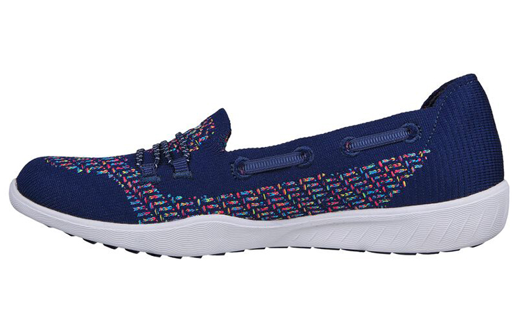 (Women) Skechers Newbury St 'Blue Slip-On' 100178-NVMT