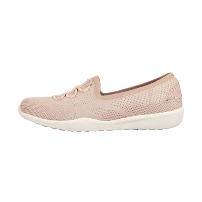 (W) Skechers Newbury St 'Pink Slip-On'