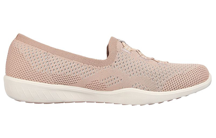 Order (Women) Skechers Newbury St 'Pink Slip-On' 100177-BLSH