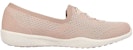 (W) Skechers Newbury St 'Pink Slip-On' (Kasut Sarung Merah Jambu) 100177-BLSH