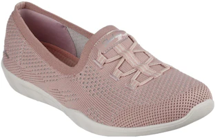 Lookbook (W) Skechers Newbury St 'Pink Slip-On' (Kasut Sarung Merah Jambu) 100177-BLSH
