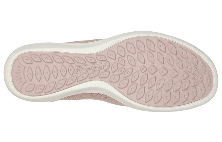 Purchase (Women) Skechers Newbury St 'Pink Slip-On' 100177-BLSH