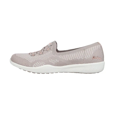 (W) Skechers Newbury St Slip-On 'Grey Taupe'