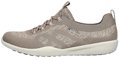 (Women) Skechers Newbury St Slip-On 'Grey Taupe' 100169-TPNT (Women) Skechers Newbury St Slip-On 'Grey Taupe' 100169-TPNT