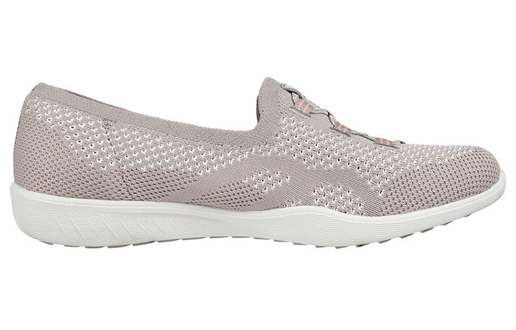 Order (Women) Skechers Newbury St Slip-On 'Grey Taupe' 100177-TPE