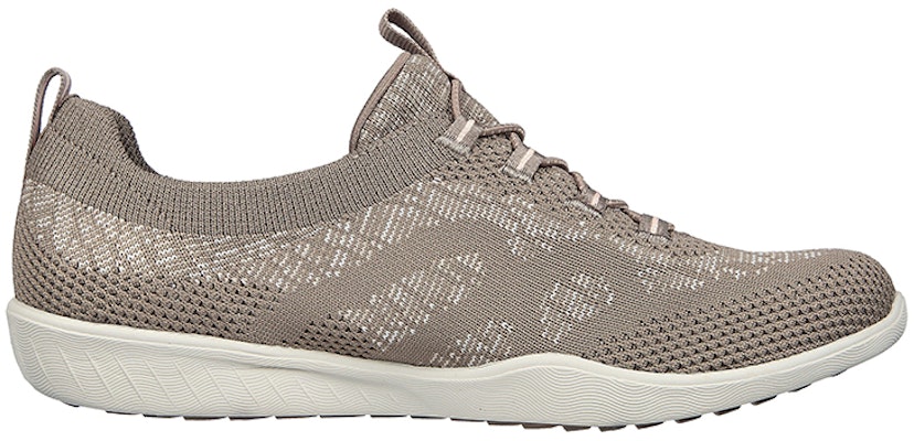 (Women) Skechers Newbury St Slip-On 'Grey Taupe' 100169-TPNT Order (Women) Skechers Newbury St Slip-On 'Grey Taupe' 100169-TPNT