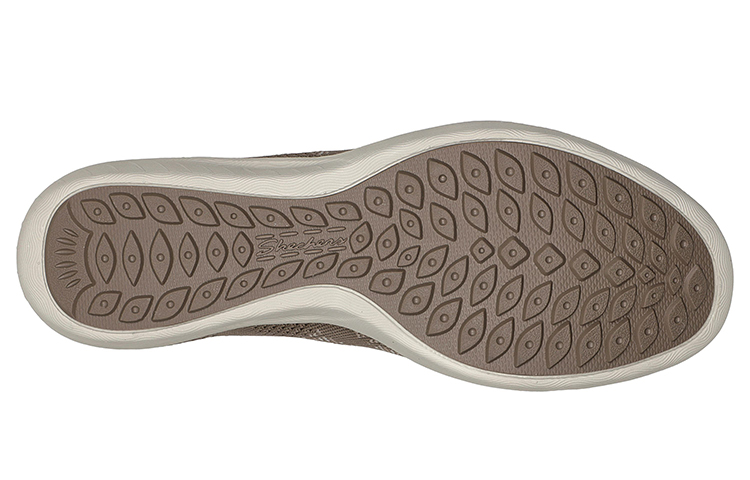 Lookbook Skechers Newbury St 一腳蹬休閒鞋 女款 灰褐