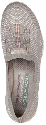 (Women) Skechers Newbury St Slip-On 'Grey Taupe' 100177-TPE Shop (Women) Skechers Newbury St Slip-On 'Grey Taupe' 100177-TPE