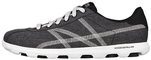 (Women) Skechers On-the-go 2.0 'Timeless Black Grey' 136744-BKW (Women) Skechers On-the-go 2.0 'Timeless Black Grey' 136744-BKW